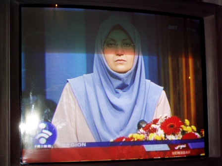 teheran a hlasatelka